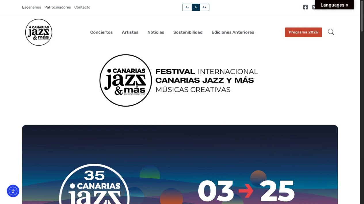 Vista de Canarias Jazz & Más