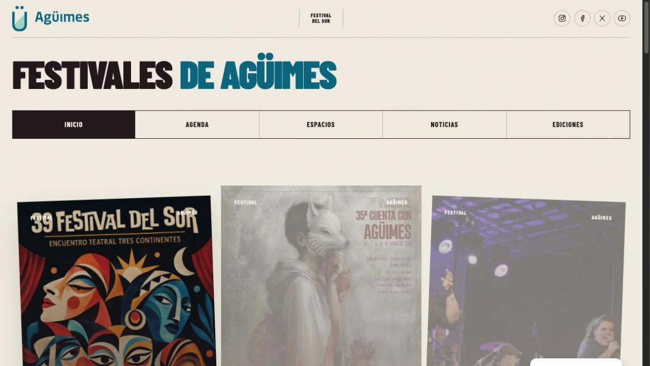 Vista de Festivales de Agüimes